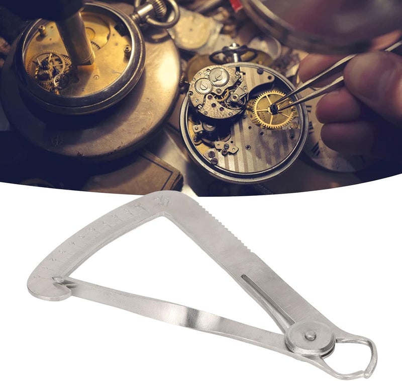 woobles Inner Caliper Ruler Stainless Steel Rustproof Jewelry Stones Measuring Tool 0‑10mm Hardware Tool - Image 4